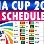 Cricket Asia Cup 2025 Schedule