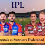 Delhi Capitals vs Sunrisers Hyderabad Timeline
