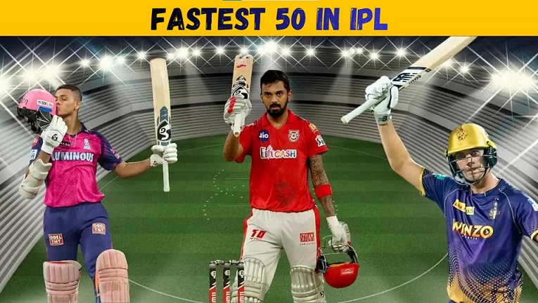 Fastest 50 in IPL