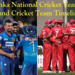 Sri Lanka National Cricket Team vs England Cricket Team Timeline