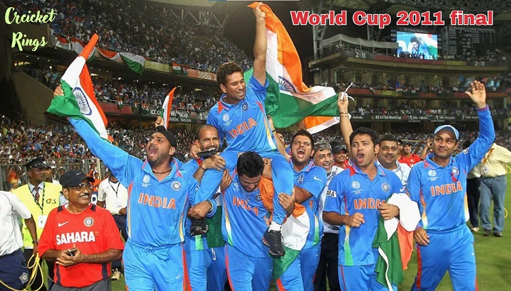 World Cup 2011 final scorecard