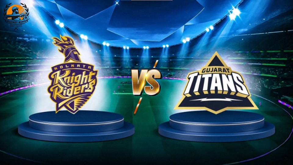 Kolkata Knight Riders vs Gujarat Titans timeline