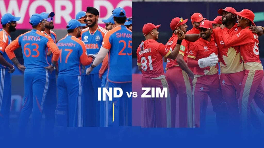 Zimbabwe National Cricket Team vs India National Cricket Team Players
