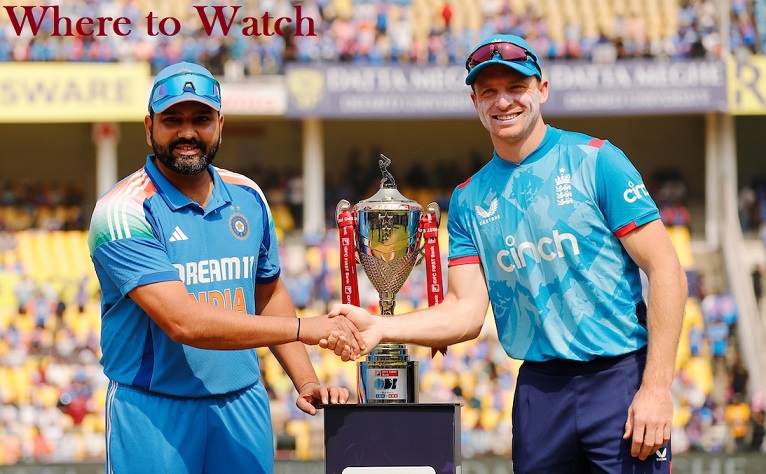 Where to Watch India National Cricket Team vs England Cricket Team