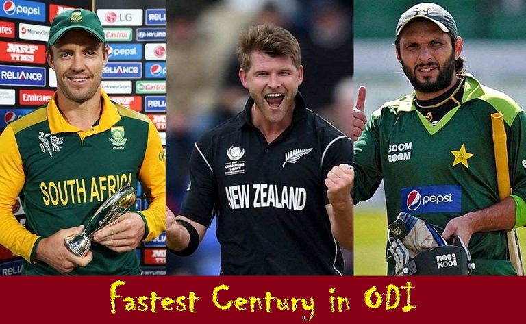 Fastest Century in ODI