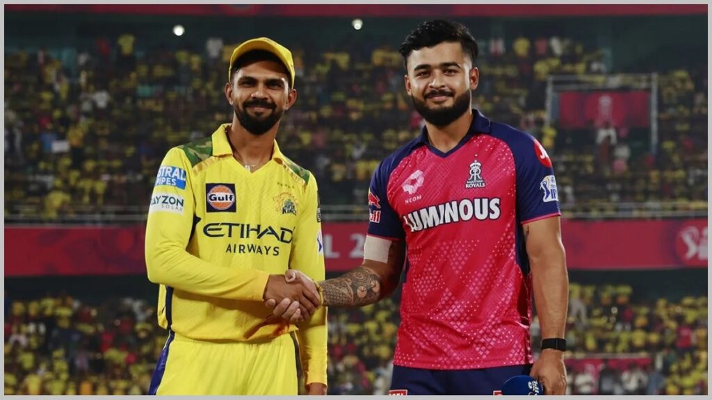 Rajasthan Royals vs Chennai Super Kings timeline