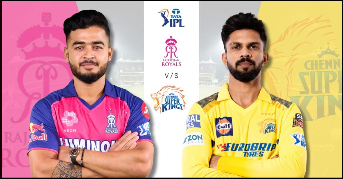 Chennai Super Kings vs Rajasthan Royals Timeline
