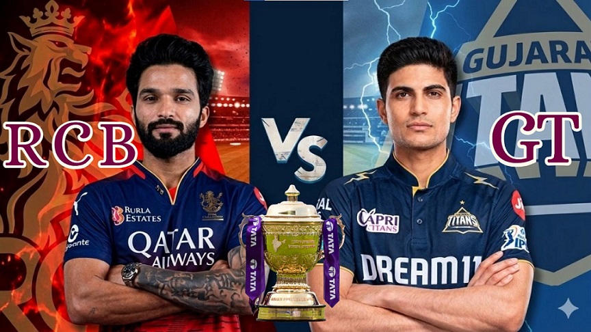 Royal Challengers Bengaluru vs Gujarat Titans match scorecard